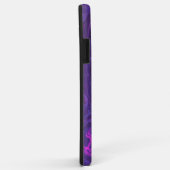 Marbre violet moderne Abstrait iPhone / coque ipad (Dos/Droite)
