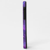 Marbre violet moderne Abstrait iPhone / coque ipad (Dos/Gauche)