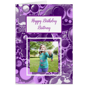 Marbre violet photo Anniversaire