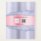 Marbre violet rose pâle agate nom 2026 (Dos)