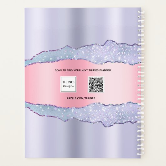 Marbre violet rose pâle agate nom 2026 (Dos)