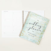 Marbres modernes en Océan avec plans de Mariage d' (Devant avec enveloppe)