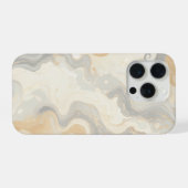 Marbrures de Lait Luxe Pierre Abstraite [ (Verso Horizontal)