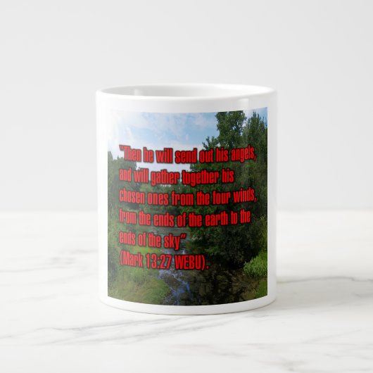 Marc 13:27 WEBU Mug (Devant)