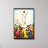 Marc 16:19-20 Jésus revient à la toile du Père (Recto)