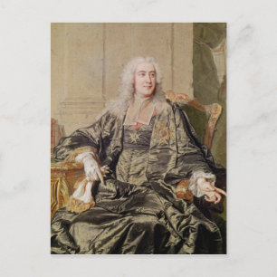 Marc Pierre de Voyer Count of Argenson Briefkaart