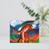 Marc - Red Deer II Briefkaart (Staand voorkant)