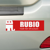MARC RUBIO 2012 BUMPERSTICKER (Op auto)