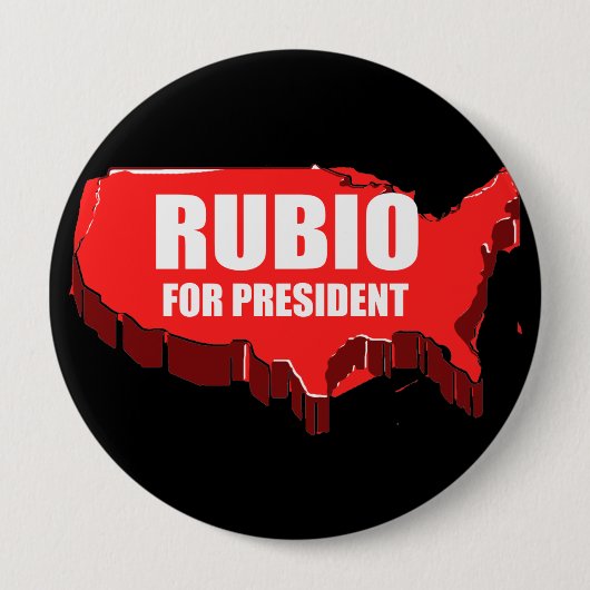 MARC RUBIO 2012 RONDE BUTTON 4,0 CM (Voorkant)
