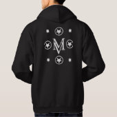 Marc Vachon Mannen Hollywood Black Pullover Hoodie (Achterkant)