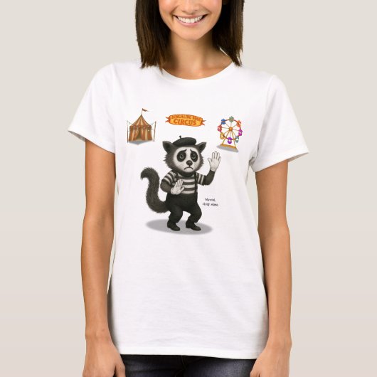Marcel, civet-mime t-shirt (Voorkant)