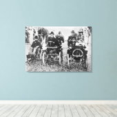 Marcel (d.1903) en Louis (1877-1944) Renault driv Canvas Afdruk (Insitu (Houten vloer))