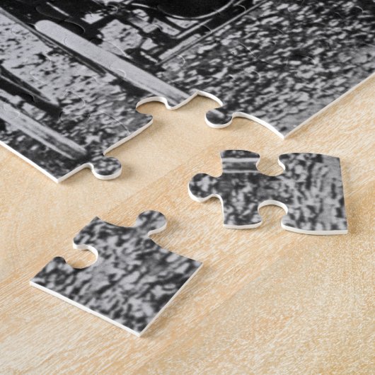 Marcel (d.1903) en Louis (1877-1944) Renault driv Legpuzzel (Zijkant)