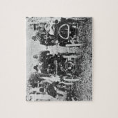 Marcel (d.1903) en Louis (1877-1944) Renault driv Legpuzzel (Verticaal)