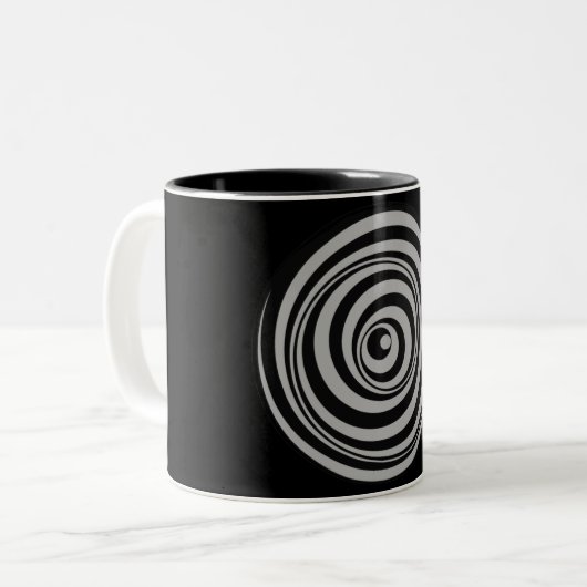 Marcel Duchamp Anémic Cinéma Café Mug (Devant gauche)