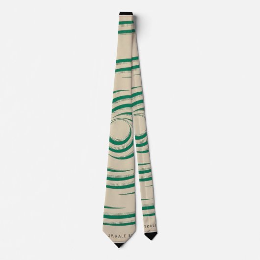 Marcel Duchamp Rotorelief Cravate VERTE (Devant)