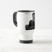 Marcel Proust & beroemd Citaat Reisbeker (Voorkant links)