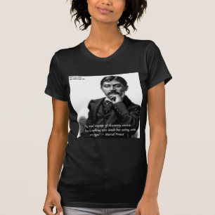 Marcel Proust & beroemd Citaat T-shirt