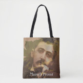 Marcel Proust - Canvas tas (Voorkant)