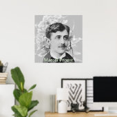 Marcel Proust Poster (Thuiskantoor)