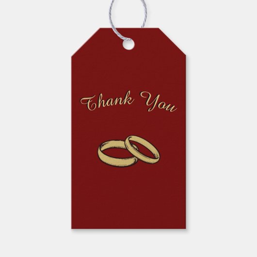 Marcella Wedding Cadeaulabel (Voorkant)