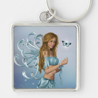 March Birthstone Fairy Sleutelhanger