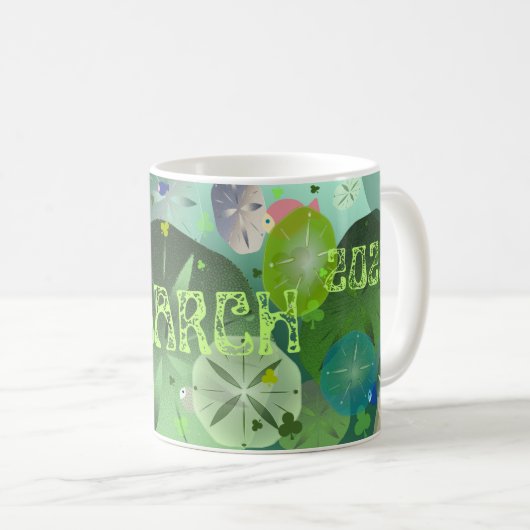 March Coffee Mug (Devant droit)