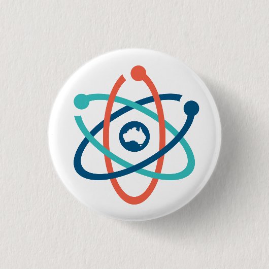 March for Science - Australia - Ronde Button 3,2 Cm (Voorkant)
