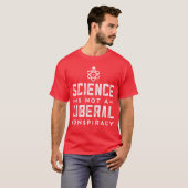 March for Science Support Science Mannen T-Shirt (Voorkant volledig)