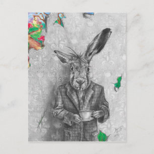March Hare Briefkaart