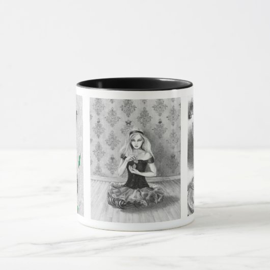 March Hare Dormouse Alice in Wonderland Mok (Midden)