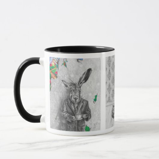March Hare Dormouse Alice in Wonderland Mok (Links)