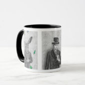 March Hare Mad Hatter Dormouse Wonderland Mok (Voorkant links)