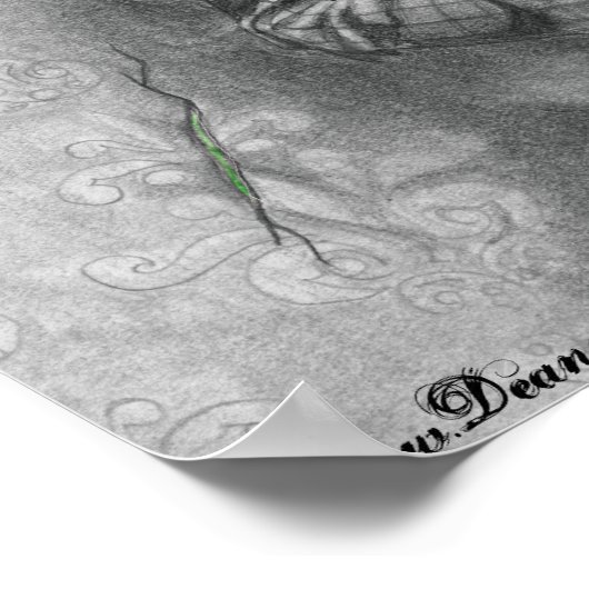 March Hare Poster Alice in Wonderland Poster (Coin)