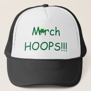 March HOOPS Green Shamrock Trucker Pet