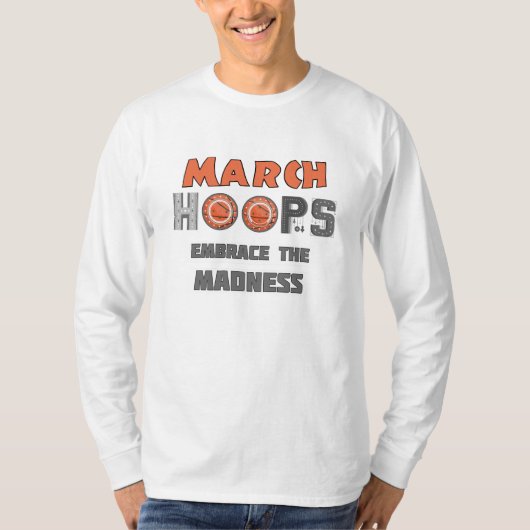 March Hoops T-shirt (Voorkant)