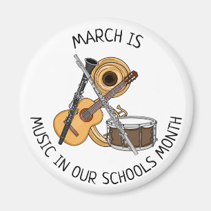 March is Muziek in onze schoolmaand Magneet