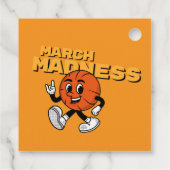 March Madness basketbal kinder partij Bedankjes Labels (Achterkant)