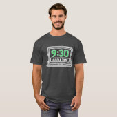 Marché agité des traders Ouverture à 9h30 T-shirt (Devant entier)