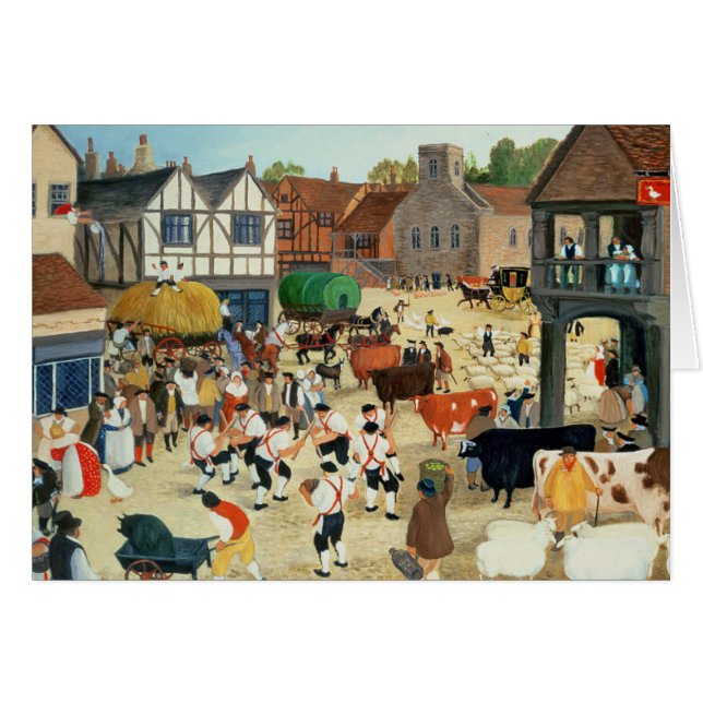 Marché aux bestiaux du 18ème siècle de Mayfair (Devant horizontal)