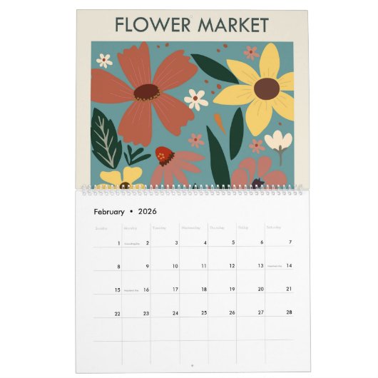 Marché aux fleurs 2 Calendrier Plutôt (Feb 2026)