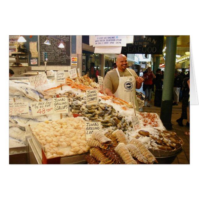 Marché aux poissons Seattle WA (Devant horizontal)