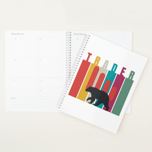Marché baissier | Trader | Design simple (Devant avec enveloppe)