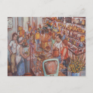 Marché central de Lancaster City PA Carte postale