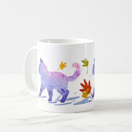 MARCHE CHAT MUG (Devant gauche)