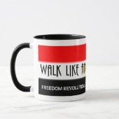 Marche Comme Un Égyptien : Libre - Mug (Gauche)