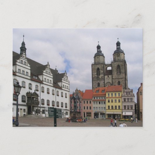 Marché de cartes postales à Wittenberg, Allemagne (Devant)