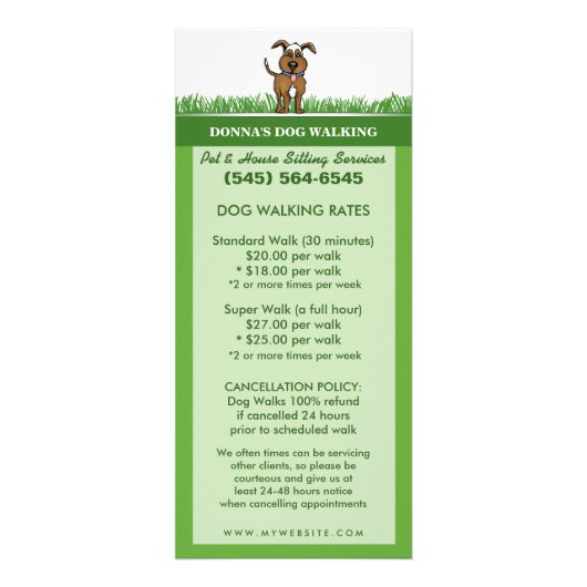 Marche de chien et carte se reposante de support (Devant)