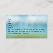 Marche de chien ou carte de visite d'embarquement (Dos)