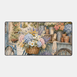 Marché de fleurs Bloomcore avec bicyclette